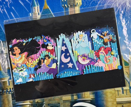 Cartolina disney parks - cartolina,