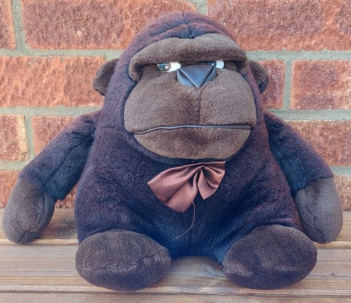 Peluche gorilla occhi laterali