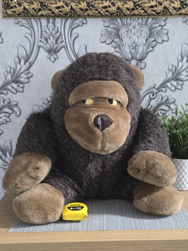 Peluche gorilla vintage grande